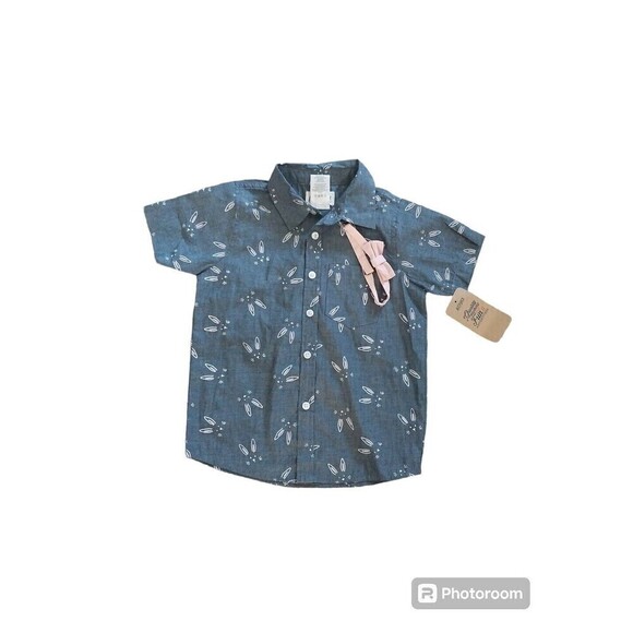 Alex & Jack Girl's Summer Outfit Top Shorts Headband Size 6 - Picture 2 of 4